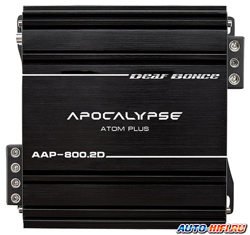 2-канальный усилитель Deaf Bonce Apocalypse AAP-800.2D Atom Plus